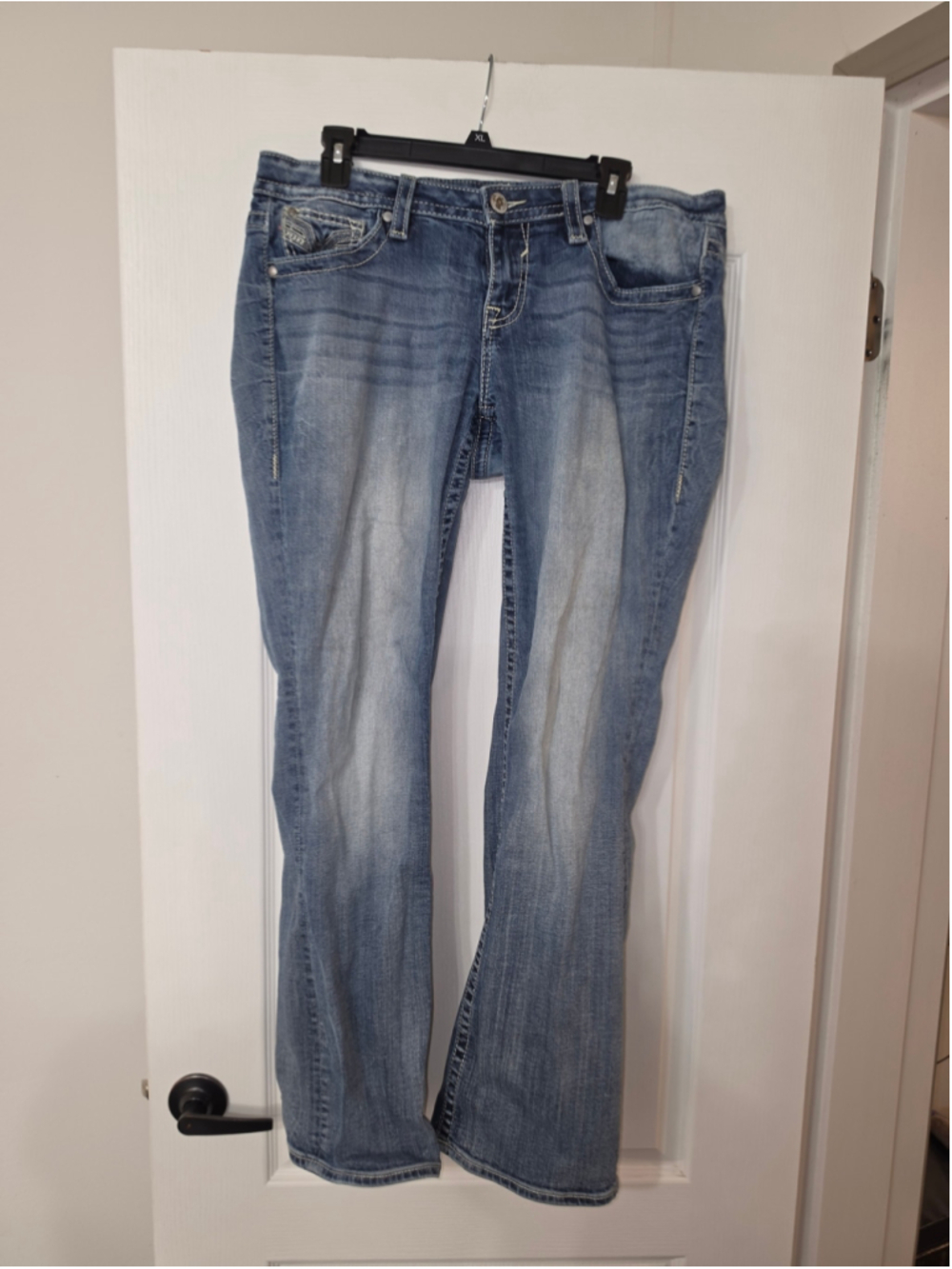 Women's Vigoss Dallas Slim Boot Cut Jeans Size 30 Blue